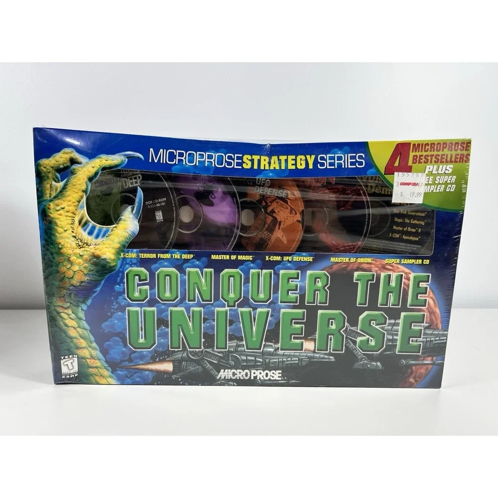 Microprose PC Boxed Set! 1997, Strategy Series Conquer The Universe